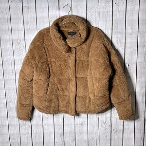 KENDALL + KYLIE|  Brown teddy Jacket size M/L